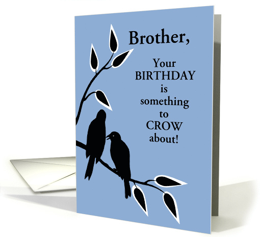 Custom Relationship Birthday Humor Silhouetted Black... (1294574)