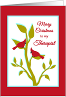 Therapist Christmas...