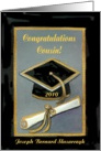 custom order graduation card