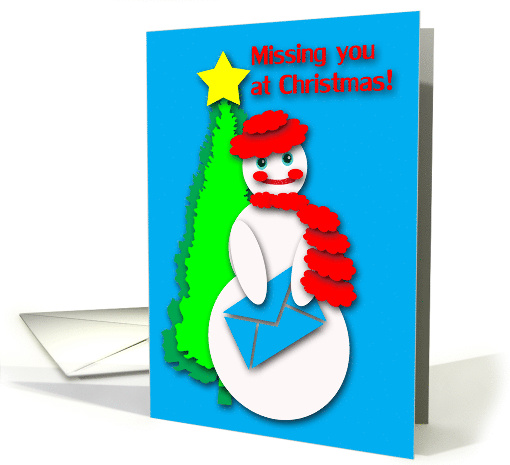 Our Home To Yours Christmas Snowwoman, w/Card Cut Paper... (992181)