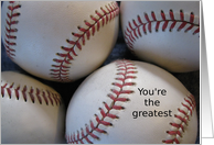 Father’s Day--baseball dad card