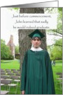 Graduation--humorous college card