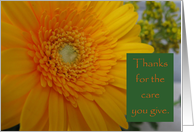 Thank You--Caregiver...