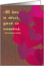 Love is Sweet, Boyfriend card