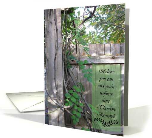 Graduation, Roosevelt Quote card (775740)