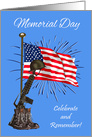 Memorial Day General A Patriotic Celebrate and Remember Card