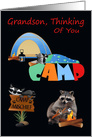 Thinking Of You to Grandson while You are Away at Summer Camp card