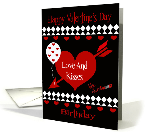 Birthday On Valentine's Day, general, red hearts and... (1056631)