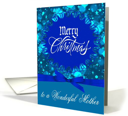 Christmas to Mother with a Beautiful Display of Oraments... (1069045)