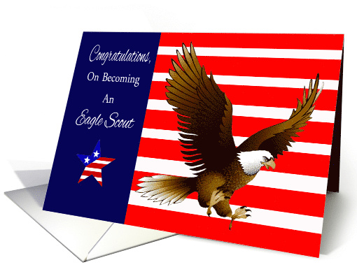 Congratulations on becoming an Eagle Scout Card with... (1117276)