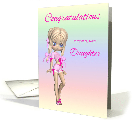 Congratulations to Daughter on Getting First Period with... (1140756)
