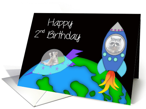 2nd Birthday, general, raccoon in a rocket and another in... (1193040)