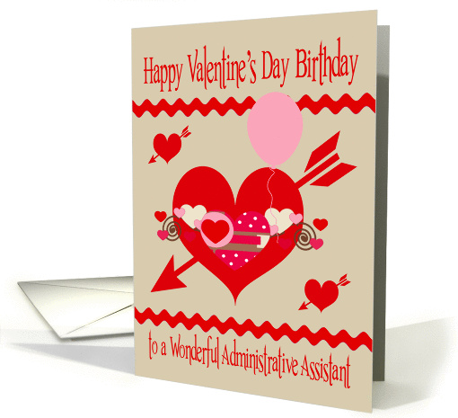 Birthday On Valentine's Day To Administrative Assistant,... (1213104)