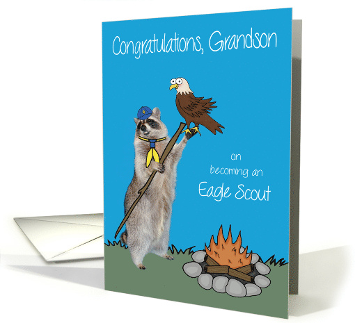 Congratulations to Grandson on Becoming Eagle Scout with... (1260388)