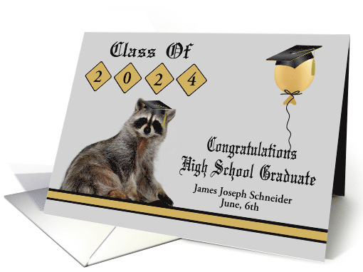 Congratulations on High School Graduation Custom Name and... (1260708)