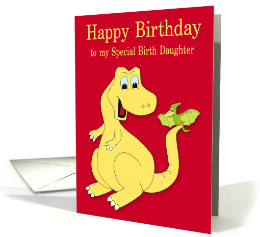 Birthday to Birth Daughter, dinosaurs, Tyrannosaurus rex,... (1267514)