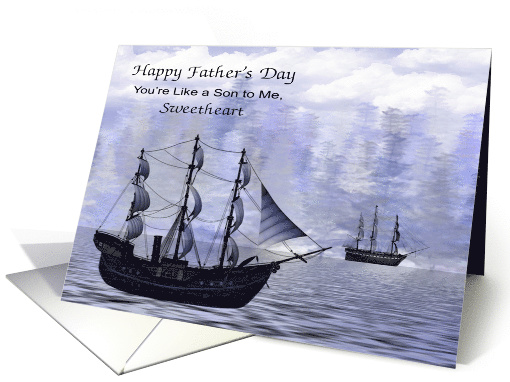 Father's Day, Like A Son To Me with Ships on the Water... (1286086)
