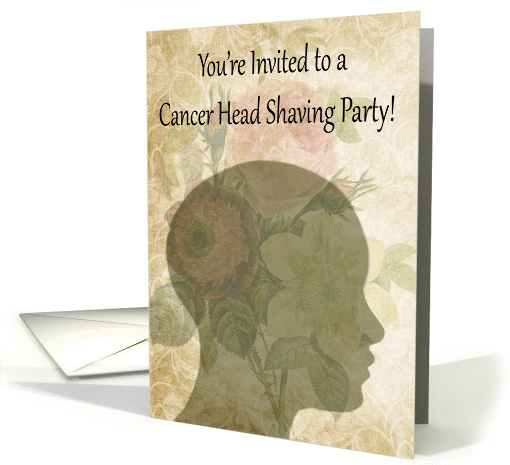 Invitations, Cancer Head Shaving Party, support,female... (1304676)