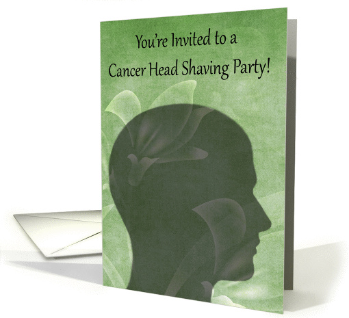 Invitations, Cancer Head Shaving Party, support, male... (1304678)