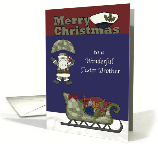 Christmas to Foster Brother, Marines, Santa Claus... (1313362)