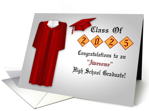 Congratulations on 2025 High School Graduation with a... (1331172)