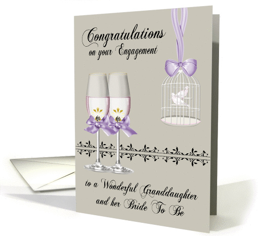 Engagement Congratulations To Granddaughter and Bride to... (1337368)