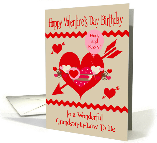 Birthday on Valentine's Day to Grandson-in-Law To Be,... (1350832)