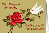 Sympathy for Loss Of...