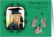 Announcement on Graduation Custom Year 2022 and Name Photo Card