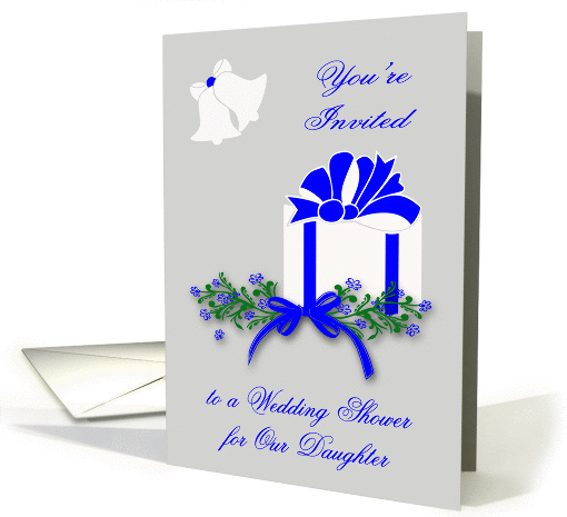 Invitations, Wedding Shower for Daughter, present with... (925089)