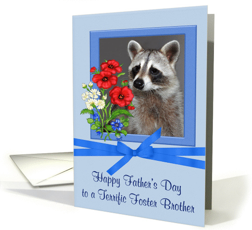 Father's Day To Foster Brother, Portrait of a raccoon in... (926174)