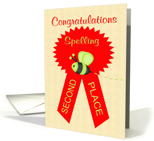 Congratulations On Second Place In A Spelling Bee,... (933214)