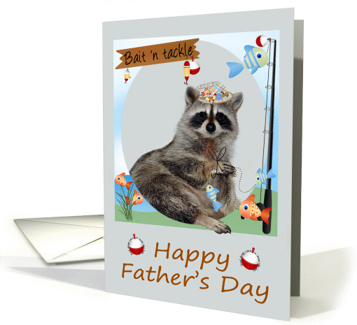 Father's Day, general, Raccoon wearing a hat with a... (939213)