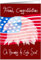 Congratulations, Friend, Eagle Scout card