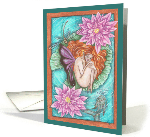 Lotus Faery card (918809)