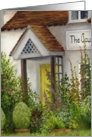 English Cottage Door card