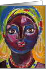 AFRIKAN LADY card