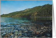 waterscape, lakeshore,wilderness card