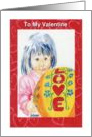 Happy Valentine’s Day, Love Ball card