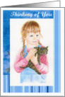 Thinking of You, Cat Lover card