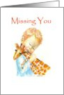 Missing You, Hugs card