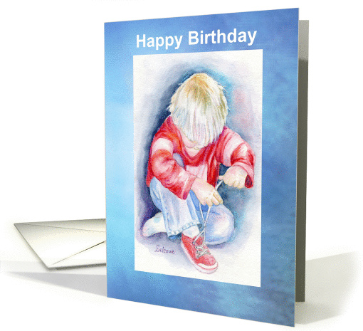 Happy Birthday Special Guy, Boy Ties Shoe card (873068)