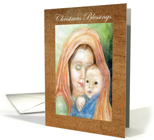 Christmas Blessings, Mary's Joy card (875380)