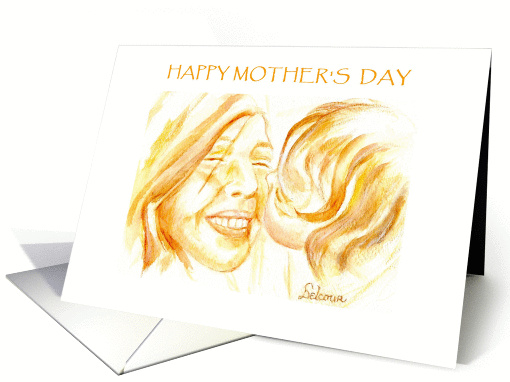 Mother's Day, Mother's Kiss card (893537)