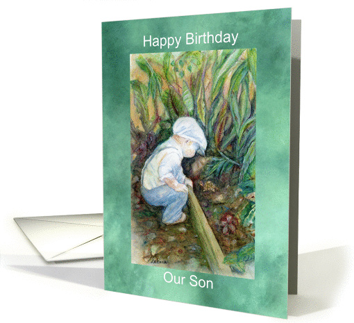 Happy Birthday, Our Son card (901029)