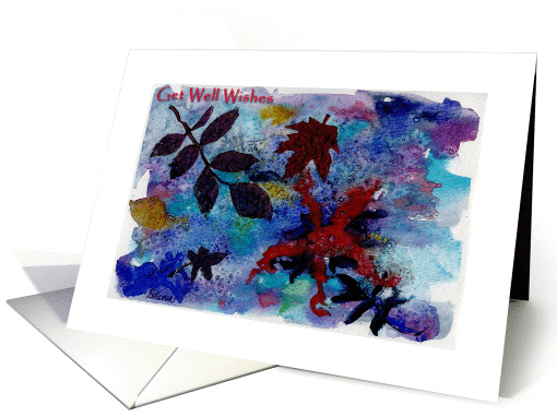 Get Well Wishes, Water Visions, General card (903355)