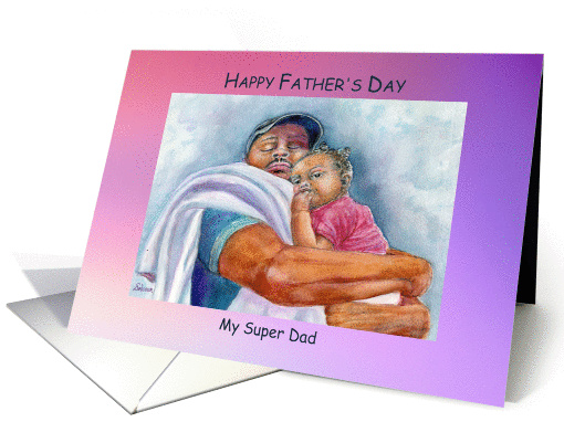 Happy Father's Day, African American Daughter card (926789)