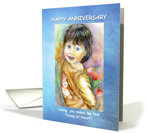 Happy Anniversary, For Wife card (929496)
