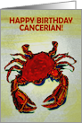 Cancerian Crab card