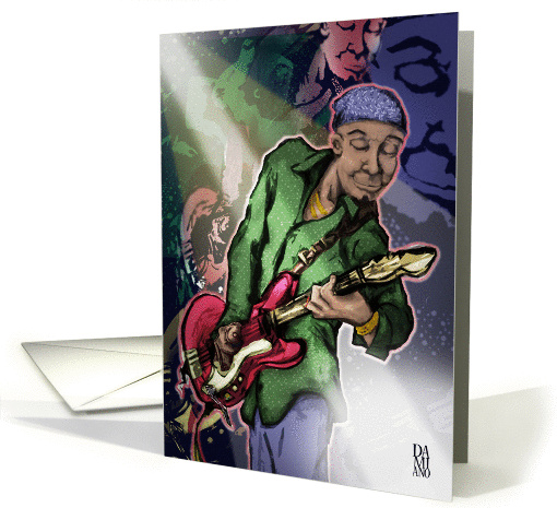 Rocker Blues Jam card (868678)